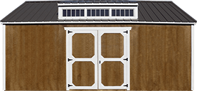 Dormer shed design adds natural light and extra headroom, creating a more spacious and comfortable interior. Unique backyard buildings like dormer sheds enhance both storage and livable space.