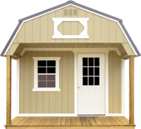 LOFTED PLAYHOUSE CABIN