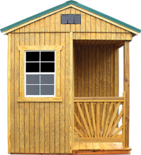 UTILITY SIDE PORCH CABIN